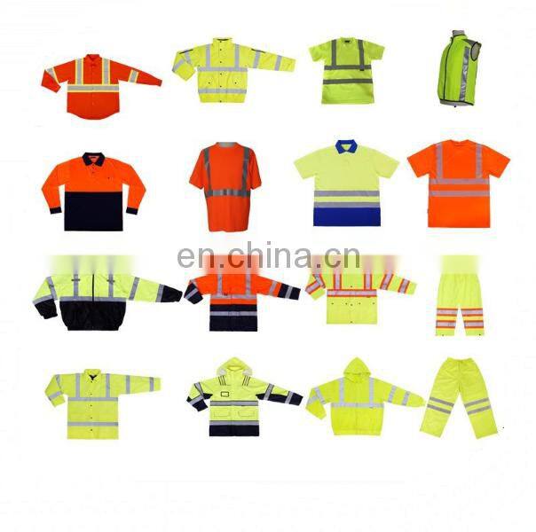 Factory Mens Pants Work Trousers With Reflective Tape