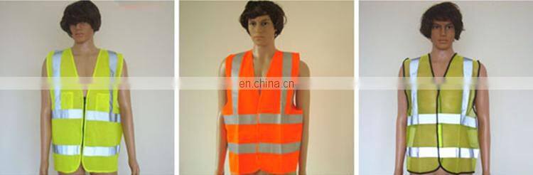 Wholesale 100 Polyester High Visibility Hi Viz Vest