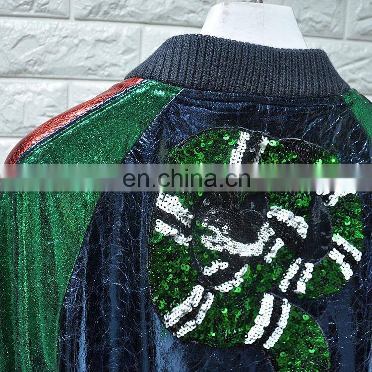 Fashion Clothes Slim Fit Women Leather Jacket Wholesale Leather Fashion Jacket