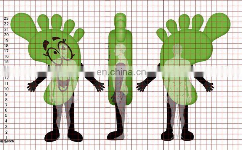 HI CE Hot selling dragon mascot costume
