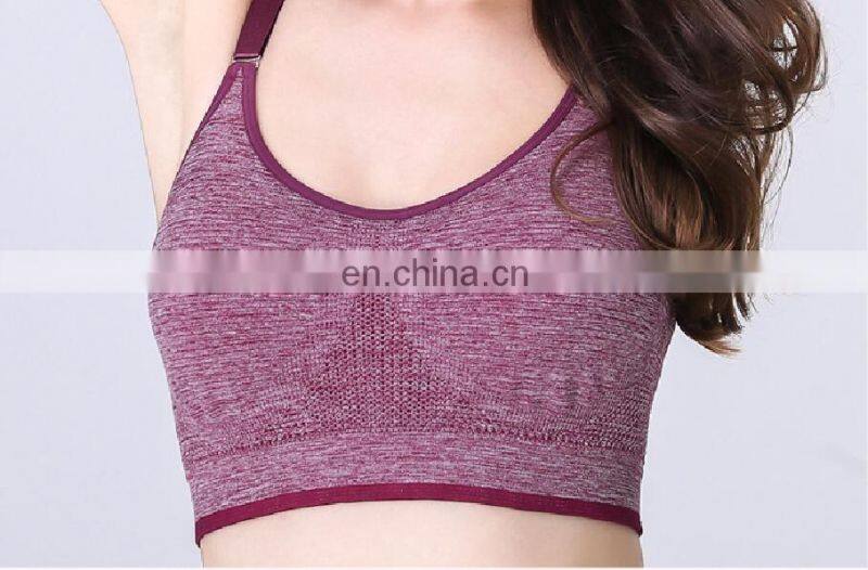 Ladies Wholesale Sports Bra with Criss Cross Back#WX0016