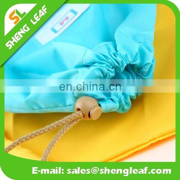 Beautiful bright color drawstring bag canvas