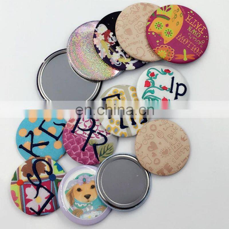 Wholesale unbreakable single pocket mirror compact mirror