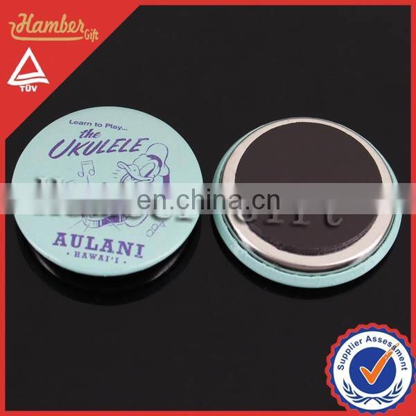Custom made Magnet Tin lapel Pin