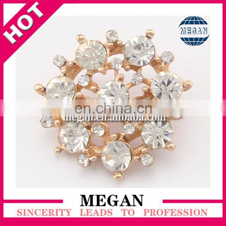 Wholesale Cheap Heart fancy rhinestone buttons