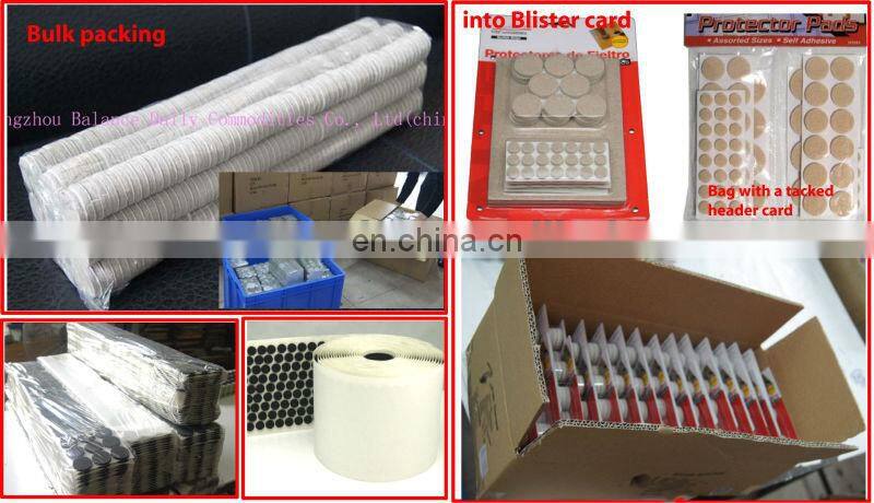 Adhesive protector felt dot/furniture foot pads