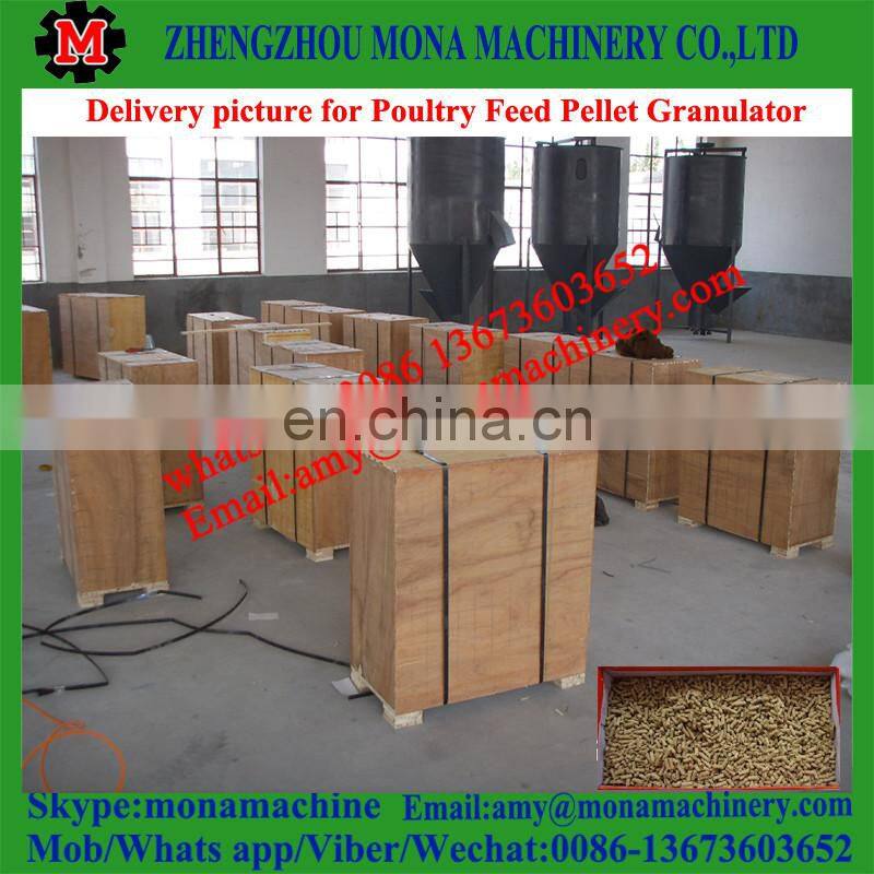 High Speed Energy Saving chicken feed pellet granule making machine line with good price