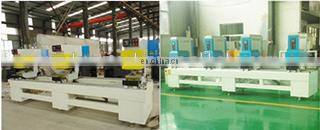 PVC window door assembly machine for arch bending profiles