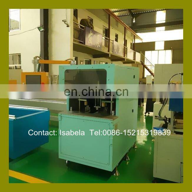 CNC full automatic Plastic PVC UPVC window door corner cleaning machine