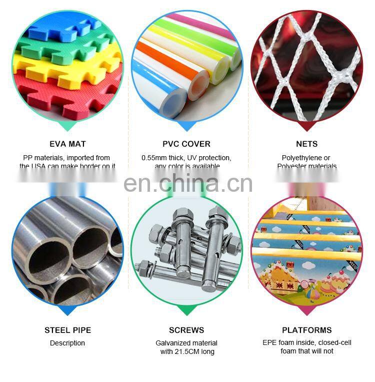 Top Commercial Design Theme Indoor Playground Trampoline Park