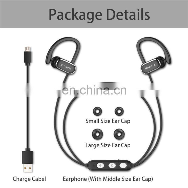Lightweight headphone earhook bluetooth earphone stereo earphones
