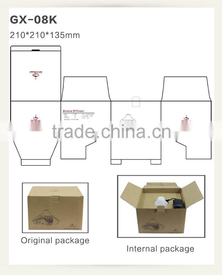 GX Diffuser GX-08K ionizer air purifier electric incense burner ultrasonic aroma diffuser