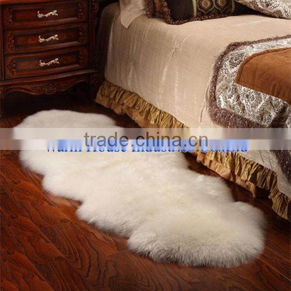 2016 Sheepskin Rug Natural/ Natural Color or Dyed Color Sheep Skin Rugs/Animal Skin Rugs