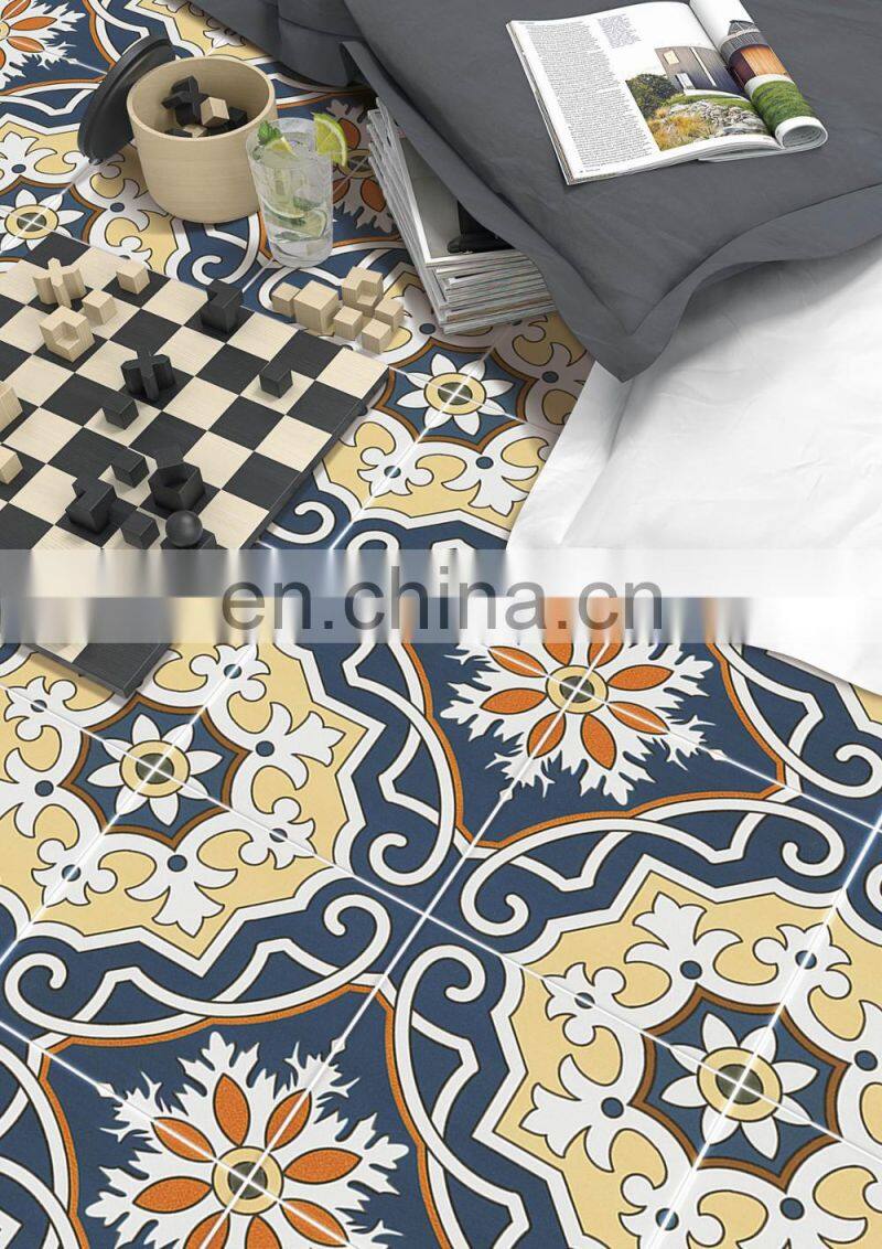 Small cheap decoration 200x200mm flower tile