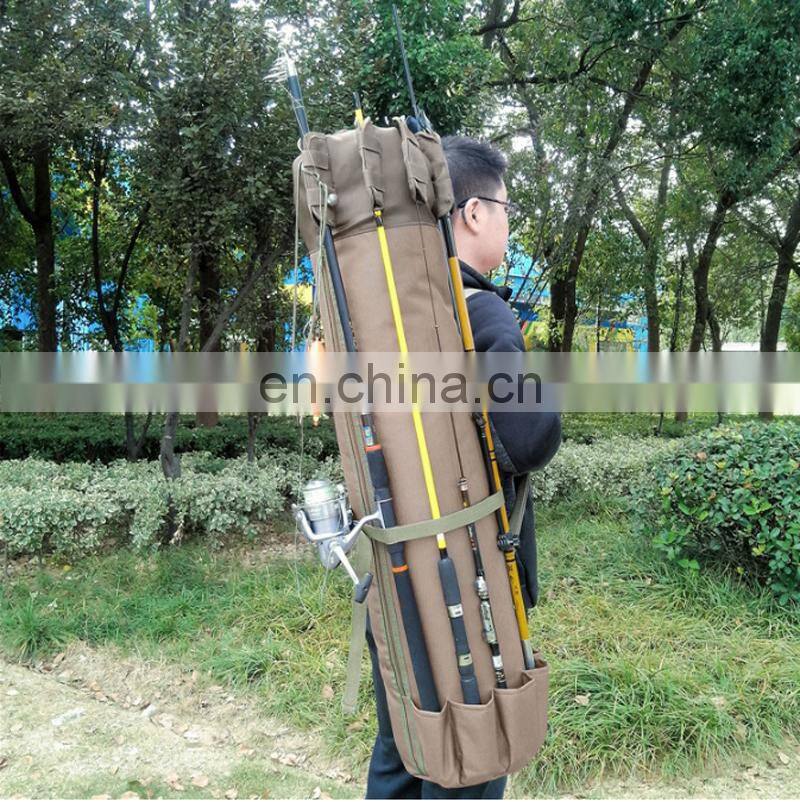 123cm * 34cm Large-capacity 5 Rods and Reels Srorage Fishing Case Fishing Gear Rod Hand Carry Shoulder Fishing Bag