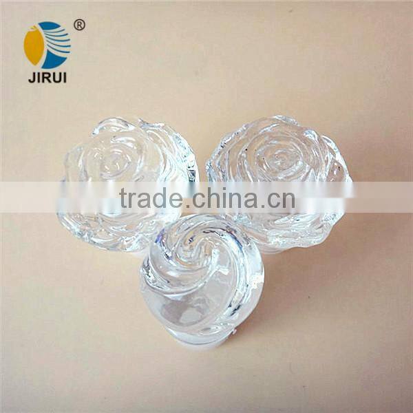 unique shape glass caps for glass bottle