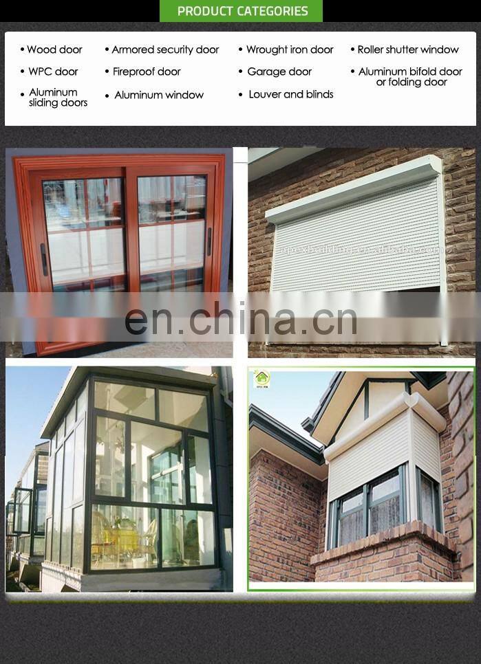 Australia roller shutter aluminum windows for sale