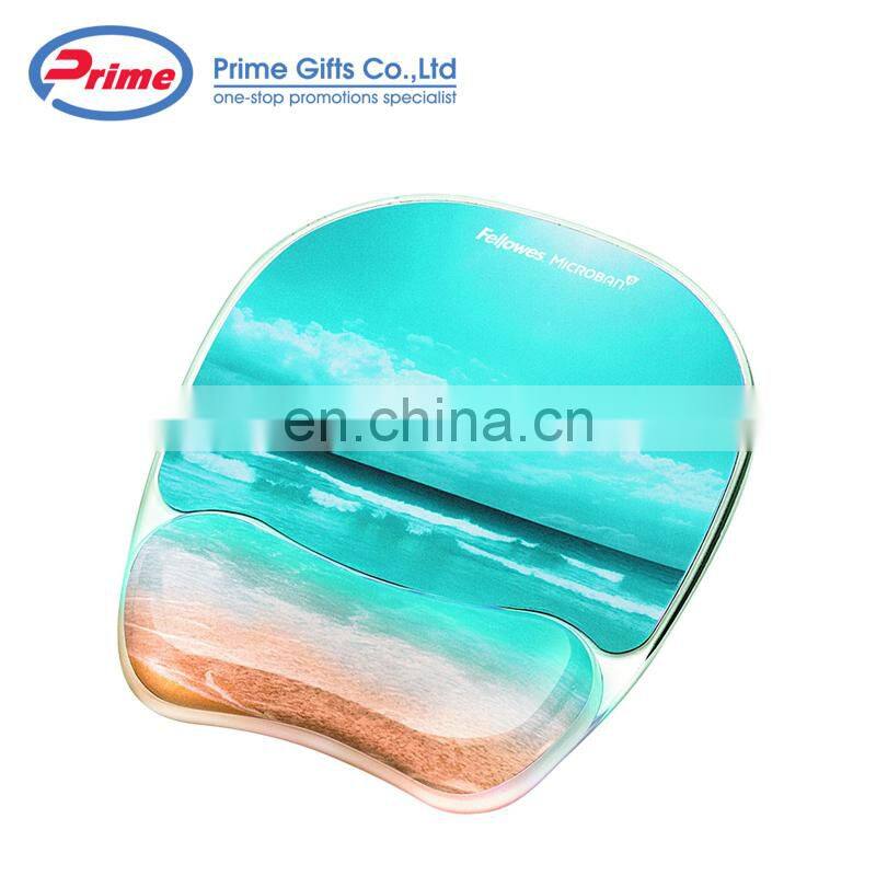 Full Color Printing Custom Made Large Size Wrist Rest Mouse Pad