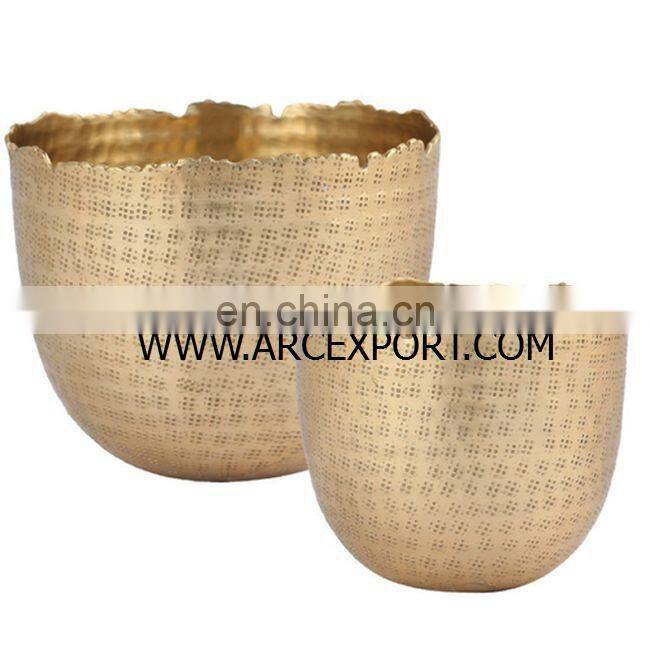 gold designer bowl