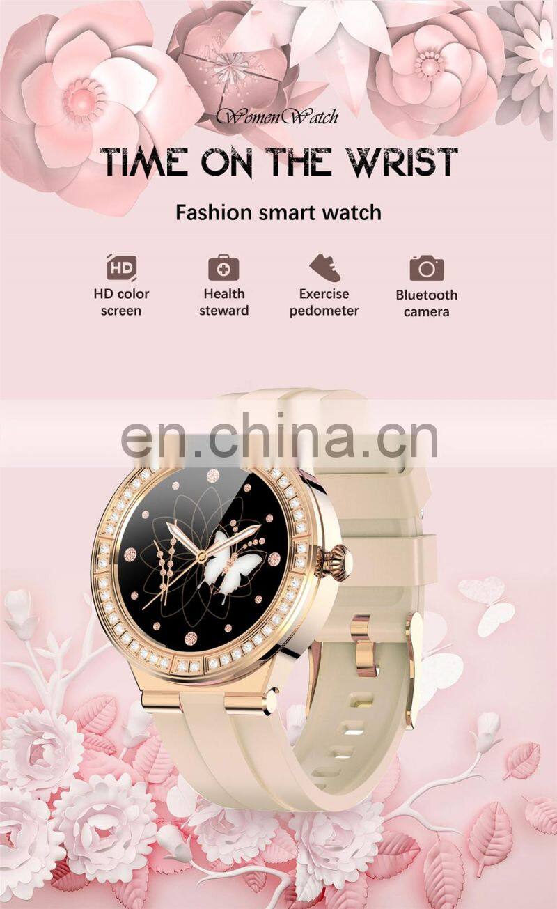 LIGE BW0323 Women Smartwatch For Android Ios Waterproof Heart Rate Fitness Wristwatch Exercise Smart Watch