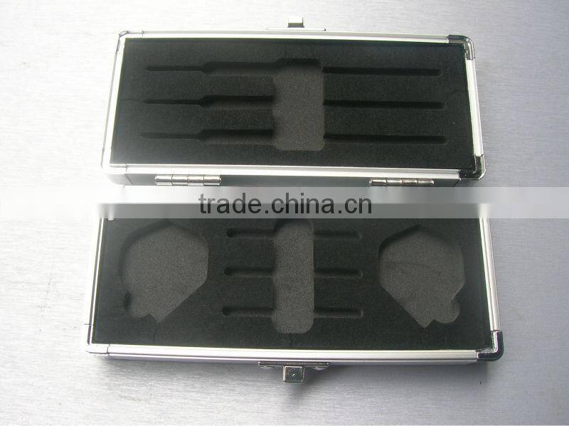 aluminum precision apparatus case with fireproof shell and plywood