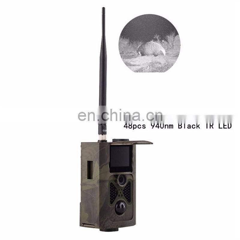 Hot sale sim card Hunting Trail Camera Wildlife Photo Traps 2G Digital GSM MMS Wireless Hunting Camera HC-550M