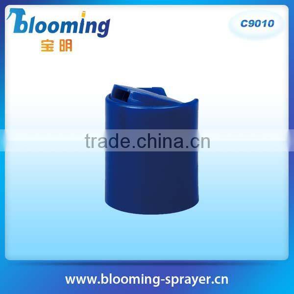 Shampoo gel disc top plastic caps and closures