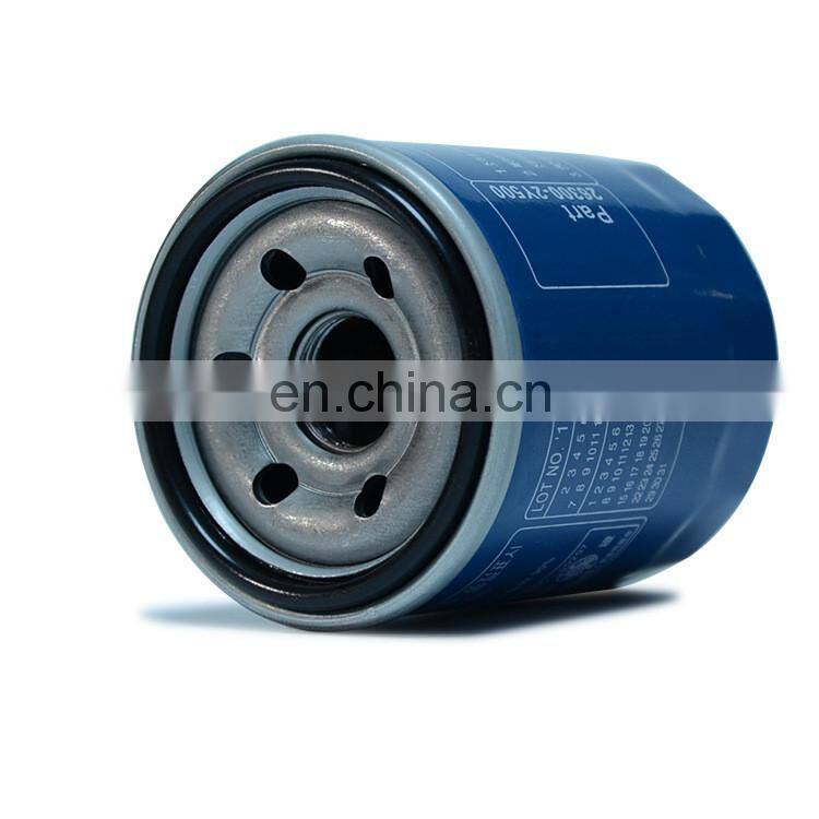 Oil filter car 26300-2Y500 suitable for modern oil grid Kia car oil filter