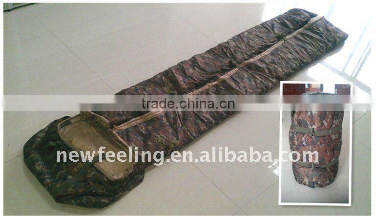 camouflage sleeping bag