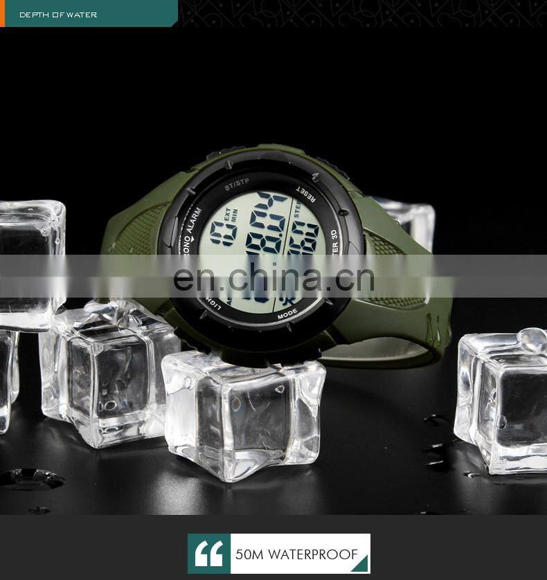 skmei 1108 new products modern design sport jam tangan watch pedometer