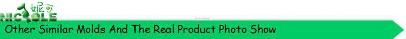 B0145 food grade custom silicone chocolate molds bar shape