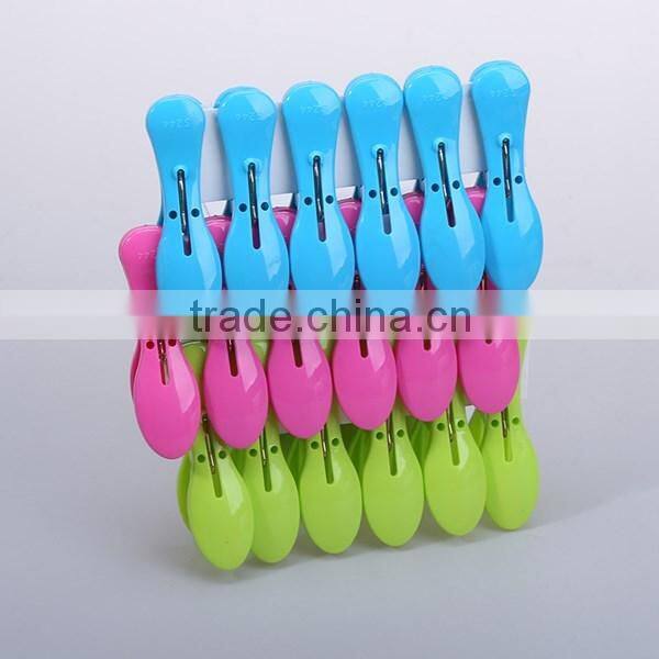 18 pcs Hanger Clamp 2.85 inch Plastic Clothespins