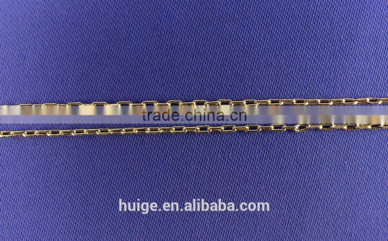 Fashion Jewellery Hot Sales Gold Plated Yiwu Brass Chain Pendant Necklace