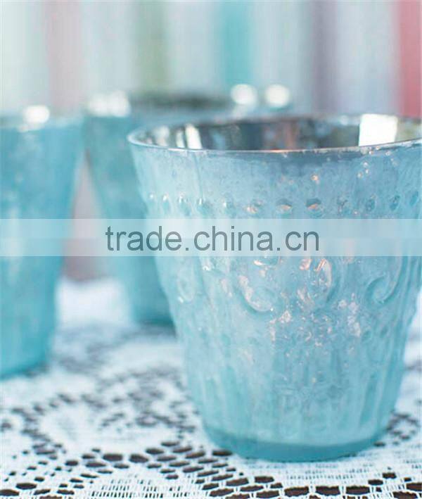 candelabra centerpieces wedding Candlestick glass candle jar with lid