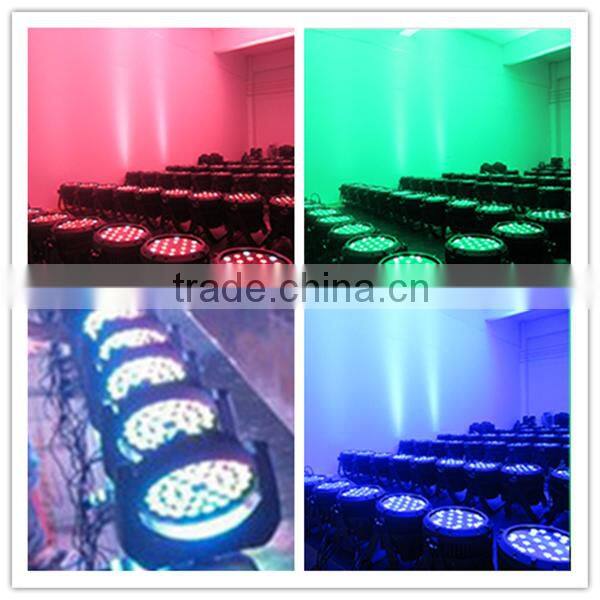rgbw led par light outdoor ip 65 54*3 waterproof dj lights