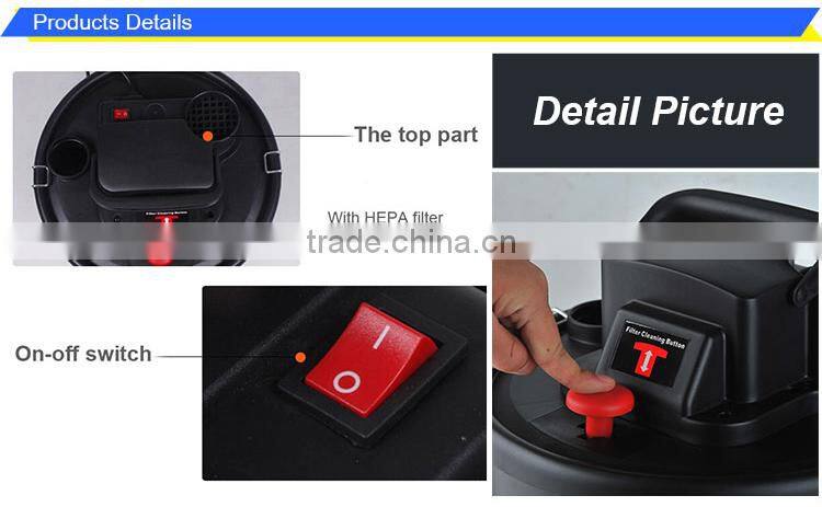 New Model Ash vacuum cleaner with HEPA filter