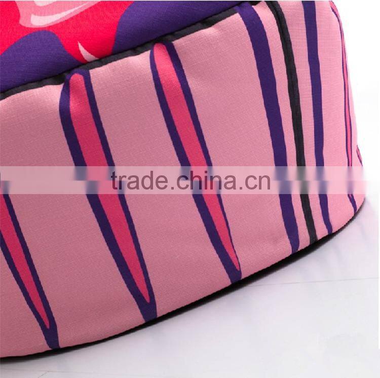 2014 new design lovely cute home useful chair seat outdoor bean bag sofa for living room