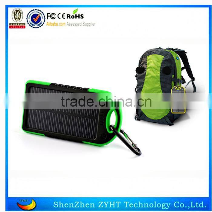 2016 fast charging power bank 4000mah/8000mah/10000mah solar power bank