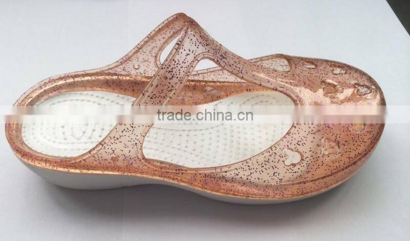 Double colors PVC Jelly shoe injection molding machine