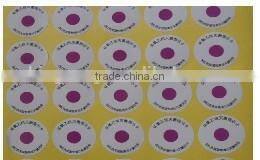 2014 gamma ray sterilization indicator label and ETO EO Steam sterilization