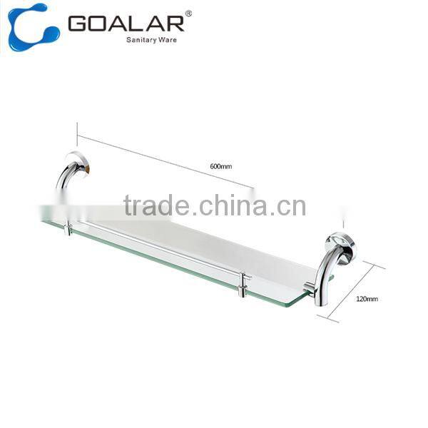 GT-13C Hot sale square shape single layer toilet shelf
