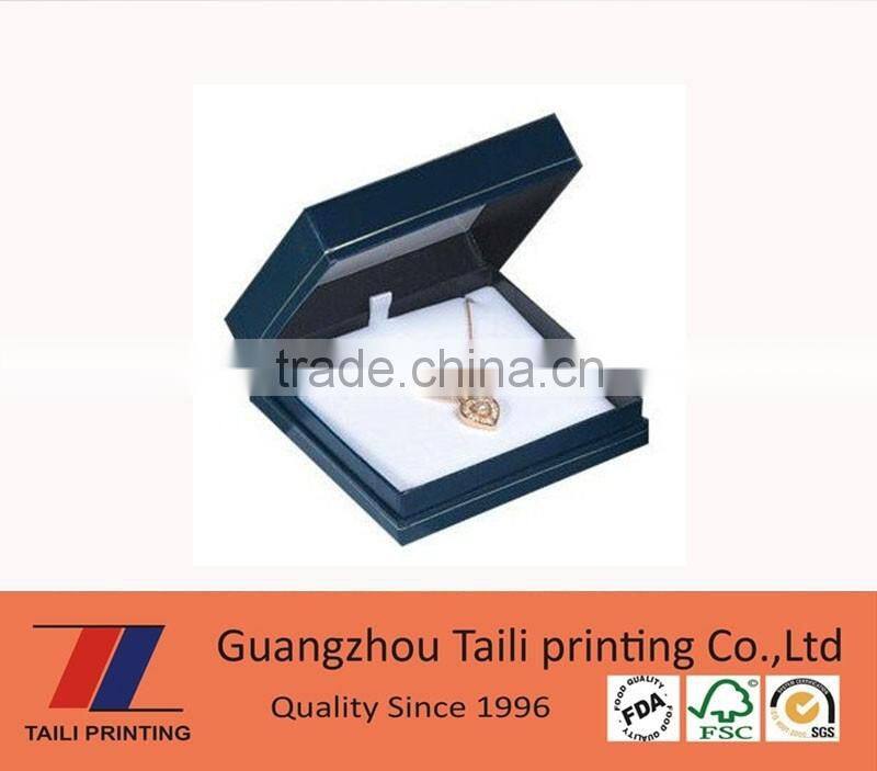 Customized cheap paper necklace packaging