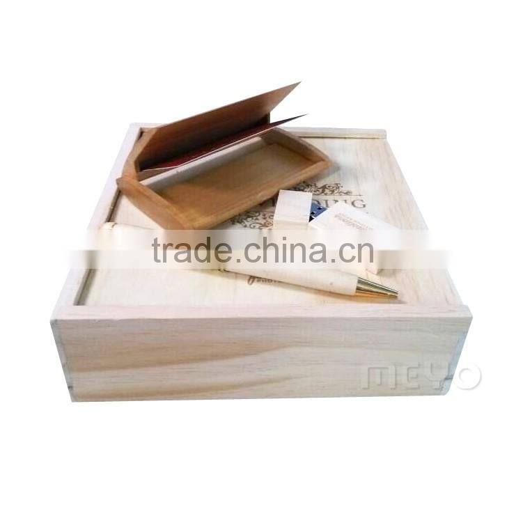 Wedding wooden box gift set