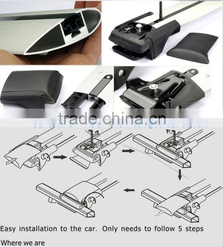 Mercedes ML350 Roof Luggage Rack Cross Bar Whispbar for