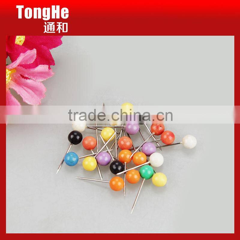 Assorted Color Ball Head Map Push Pins