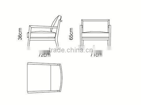 2015 new model contemporary fabric lounge chair MC1002 with shunde foshan