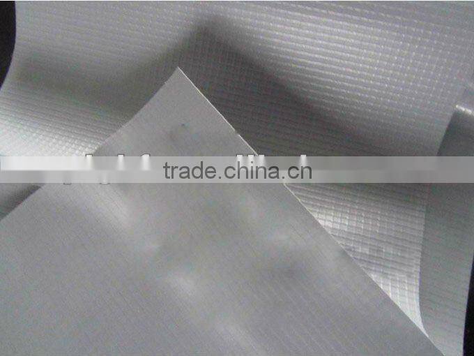 100gsm coated canvas fabric& reinforced eyelets tarpaulin sheet truck cover
