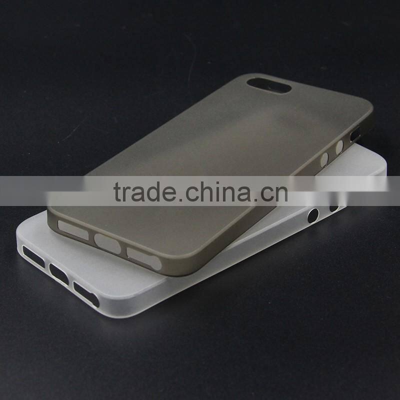 0.35mm 4-side protected matte mobile phone case for Apple accessories ,For iPhone SE thin case