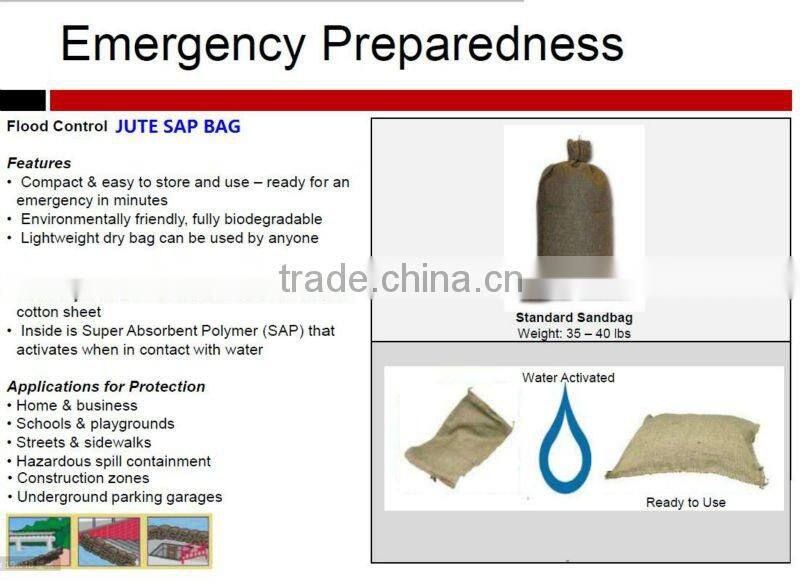 flood prevention bag absorb water,anti-flood bag,self-expansion bag