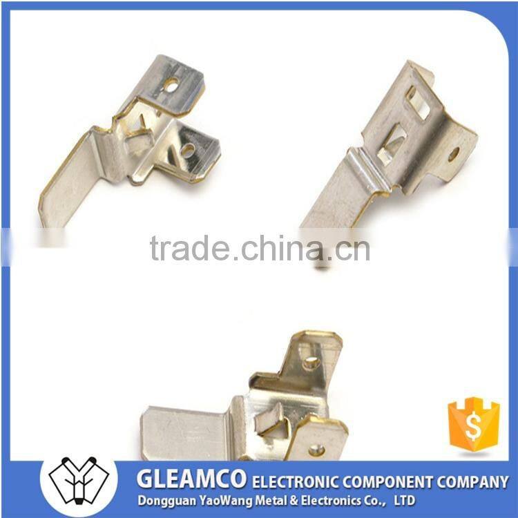 Custom electrical brass contact
